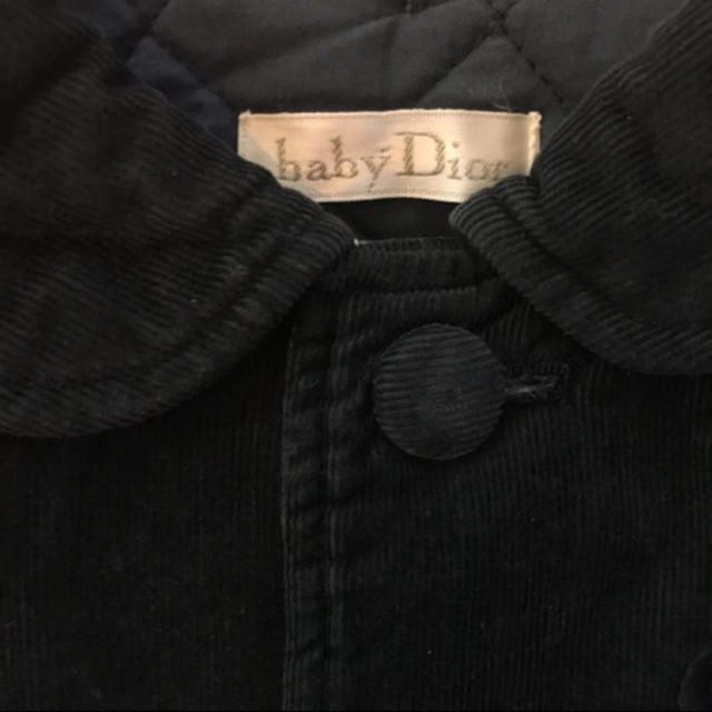 baby Dior(ベビーディオール)の美品　baby Dior コート　90 キッズ/ベビー/マタニティのキッズ服男の子用(90cm~)(コート)の商品写真