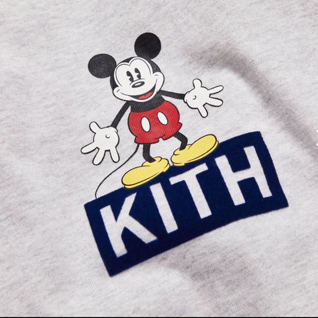 トップスKITH X DISNEY MICKEY CLASSIC LOGO ロンT