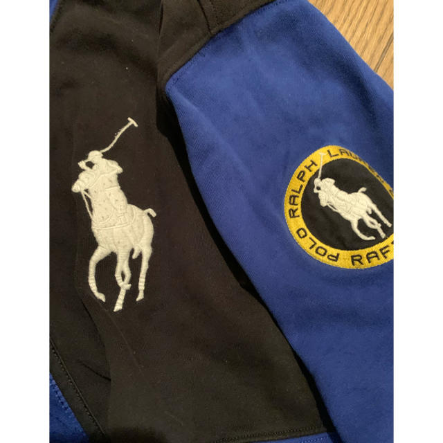 POLO RALPH LAUREN(ポロラルフローレン)のラルフローレン　ジップ付き　ロング　パーカー メンズのトップス(パーカー)の商品写真