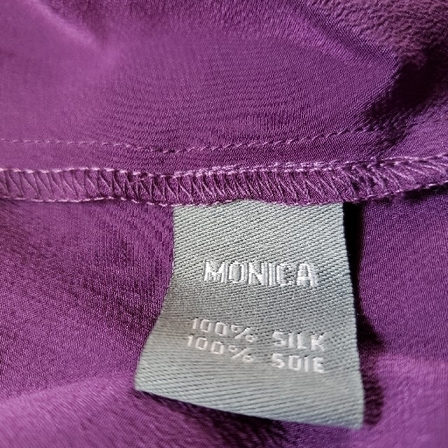 MONICA シルクシャツ レディースのトップス(シャツ/ブラウス(長袖/七分))の商品写真