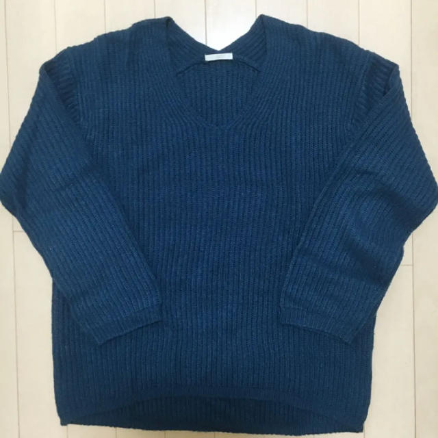 GU(ジーユー)のVネックセーター/GU レディースのトップス(ニット/セーター)の商品写真