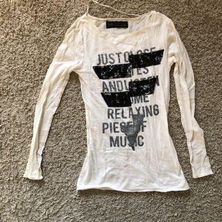 ザラ(ZARA)のZARA ロングスリーブ　シャツ(Tシャツ(長袖/七分))