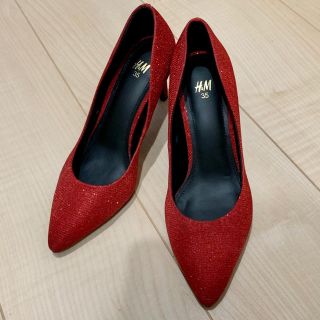 エイチアンドエム(H&M)のH&M パンプス　22.5cm(ハイヒール/パンプス)