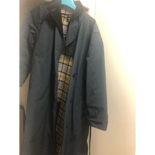 バーブァー(Barbour)のバブアー　ネイビー　コート(トレンチコート)