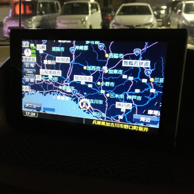 GPS ナビワンセグタッチパネル7インチ 自動車/バイクの自動車(カーナビ/カーテレビ)の商品写真