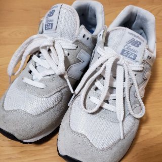 ニューバランス(New Balance)のnew balance classic 574 ホワイト(スニーカー)