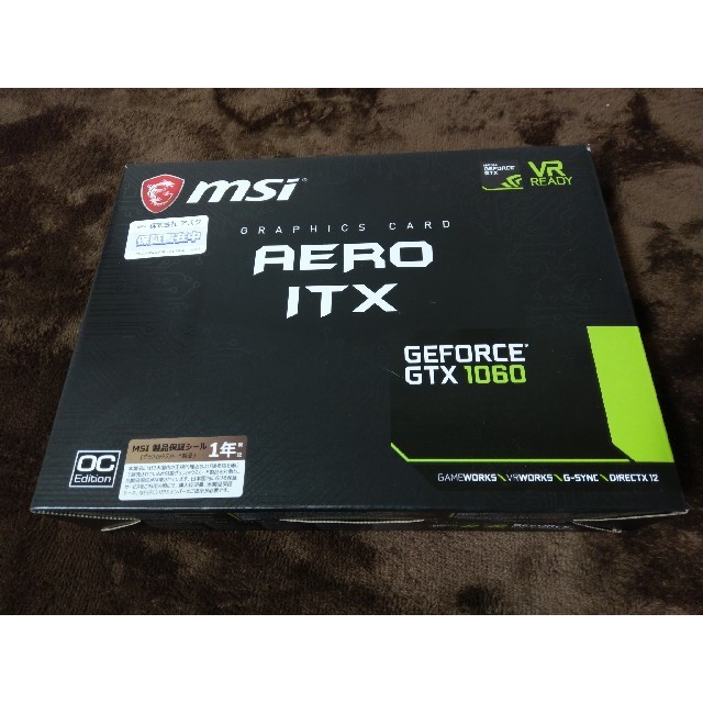 MSI GeForce GTX 1060 6GB AERO ITX