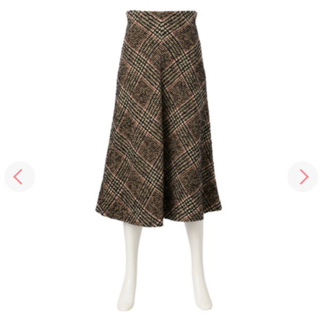 BARNEYS NEW YORK(バーニーズニューヨーク)のmuller of yoshiokubo ウールスカート レディースのスカート(ロングスカート)の商品写真
