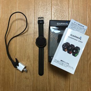 ガーミン(GARMIN)のガーミン GARMIN オレンジ　ブラック(腕時計(デジタル))