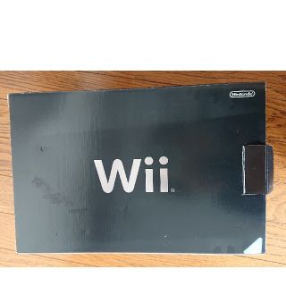 ニンテンドウ(任天堂)の任天堂 Wiiブラック本体(家庭用ゲーム機本体)