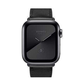 アップルウォッチ(Apple Watch)のApple Watch Hermès Series 5 ブラック 40 mm (腕時計)