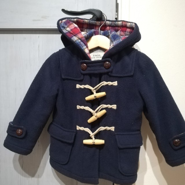 BEAMS(ビームス)のビームス★ダッフルコート90 キッズ/ベビー/マタニティのキッズ服女の子用(90cm~)(コート)の商品写真