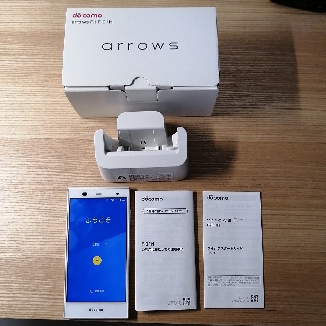 NTTdocomo(エヌティティドコモ)のdocomo　arrows F−01H スマホ/家電/カメラのスマートフォン/携帯電話(スマートフォン本体)の商品写真