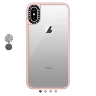 【新品】CASETiFY iPhone X ケース ピンク(iPhoneケース)