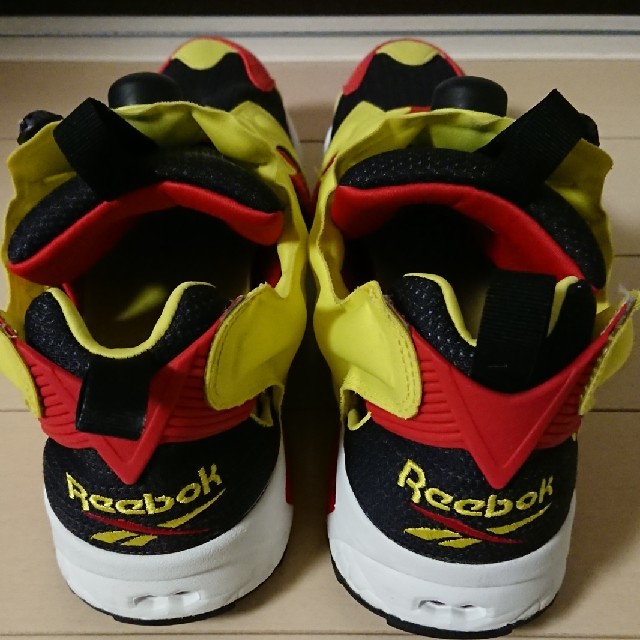 Reebok 復刻版 pump ポンプフューリー シトロン ファーストカラー 1