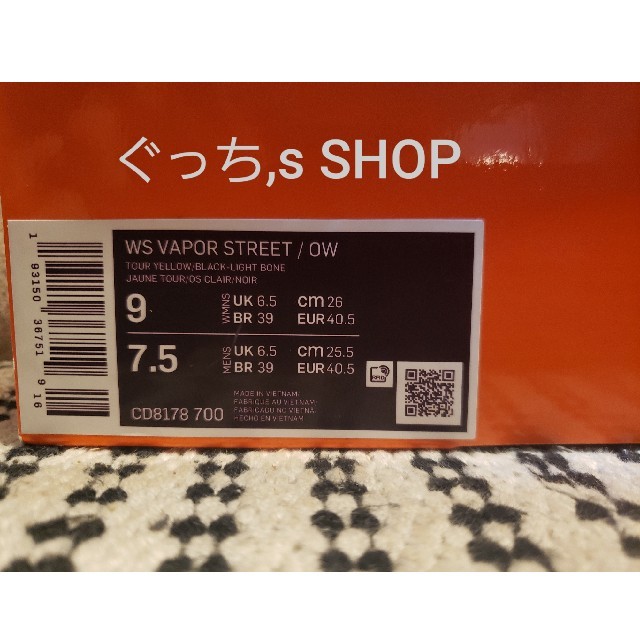 OFF-WHITE(オフホワイト)のNIKE　offwhite レディースの靴/シューズ(スニーカー)の商品写真