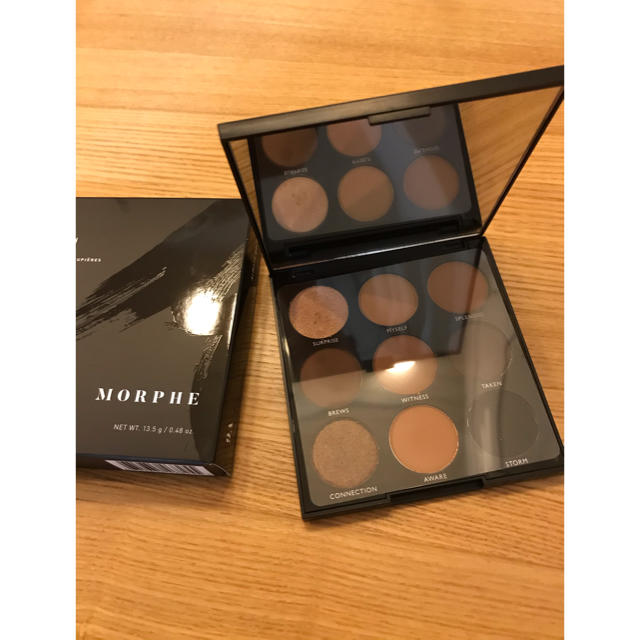 Sephora(セフォラ)の新品MORPHEアイシャドウパレット・ブラウン　Mac・NARS コスメ/美容のベースメイク/化粧品(アイシャドウ)の商品写真