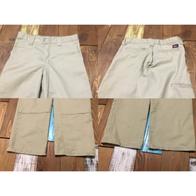 Dickies(ディッキーズ)の３９４６２　 アメリカ輸入　ディッキーズ　ダブルニー ベージュ系　 W２９ メンズのパンツ(ワークパンツ/カーゴパンツ)の商品写真