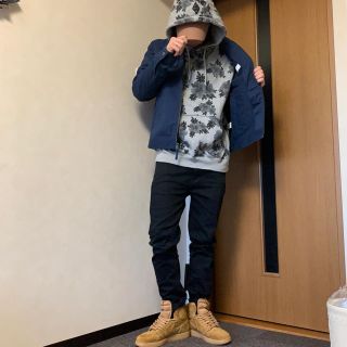 10 DEEP テンディープ ボーダー プルオーバー パーカー XXL