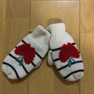 ベビーギャップ(babyGAP)のBaby gap★新品✨りんご🍎ちゃん手袋❤️(手袋)