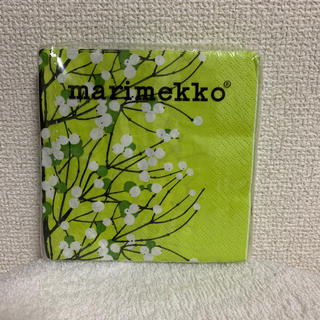 マリメッコ(marimekko)の【マリメッコ】新品　ペーパーナプキン　24×24センチ(テーブル用品)