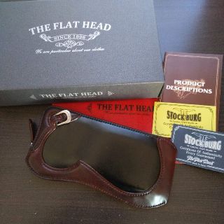 フラットヘッド(THE FLAT HEAD)のフラットヘッド 本革 レザー 馬革 コードバン ジップ ウォレット 長財布 財布(長財布)