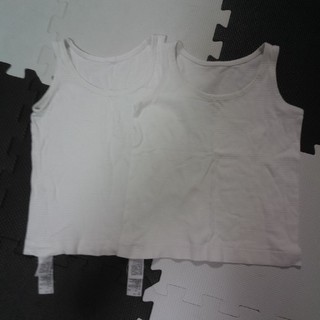 ムジルシリョウヒン(MUJI (無印良品))の110サイズ　無印良品　ランニングシャツ(下着)