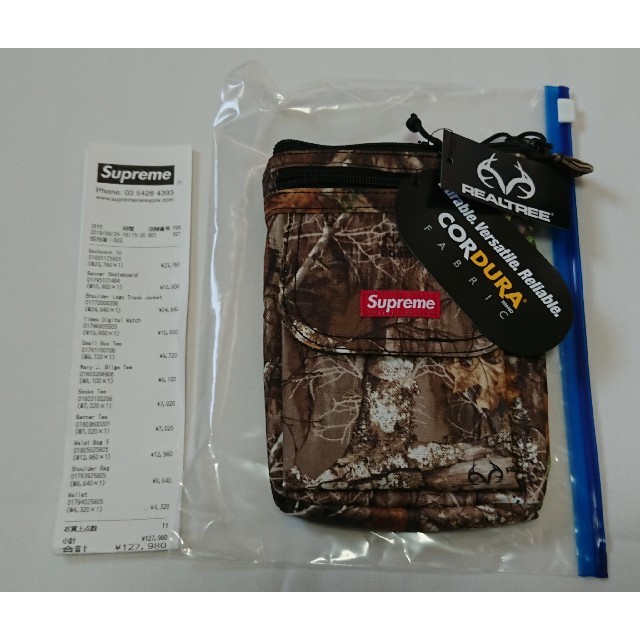 supreme shoulder bag 19fw camo 新品未使用