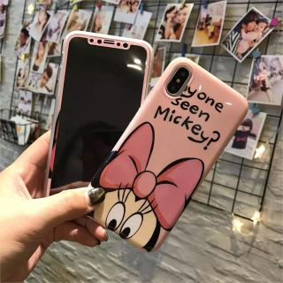 ディズニー(Disney)の新品未使用　ミニー　iPhone11Pro  ソフトケース　画面保護シート付き(iPhoneケース)