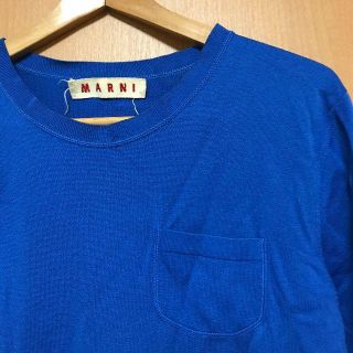 マルニ(Marni)のMARNI ブルー ニット(?)      出品(ニット/セーター)