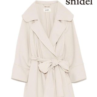 スナイデル(SNIDEL)のsnidel♡2018ウエストマークコート(ガウンコート)