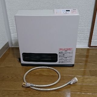 リンナイ(Rinnai)のリンナイ ガスファンヒーター 1mホース付き(ファンヒーター)