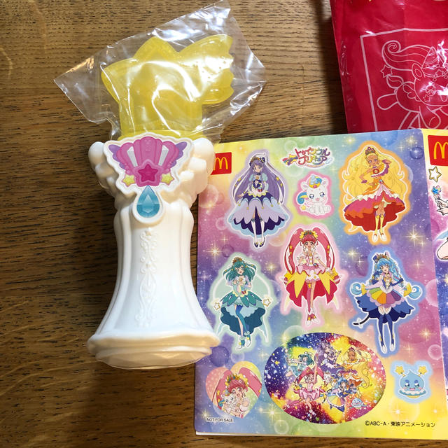 マクドナルド(マクドナルド)のプリキュア　トゥインクルステッキの万華鏡 エンタメ/ホビーのおもちゃ/ぬいぐるみ(キャラクターグッズ)の商品写真