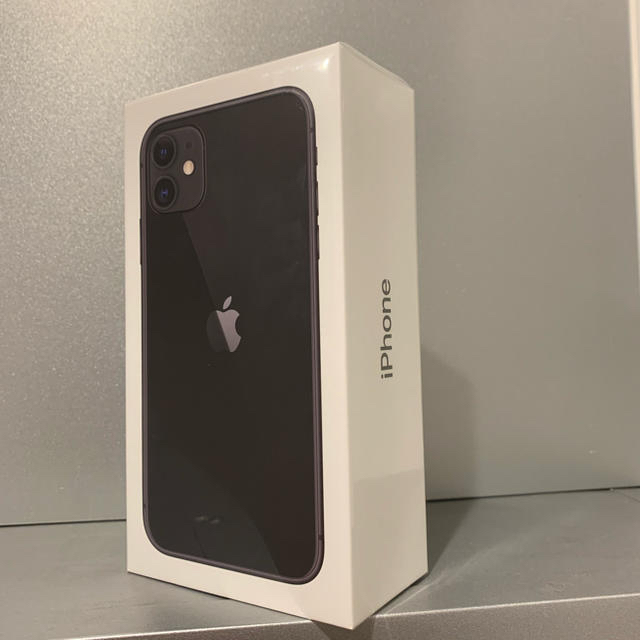 ★SIMフリー★【未開封】iPhone 11（64GB）Black