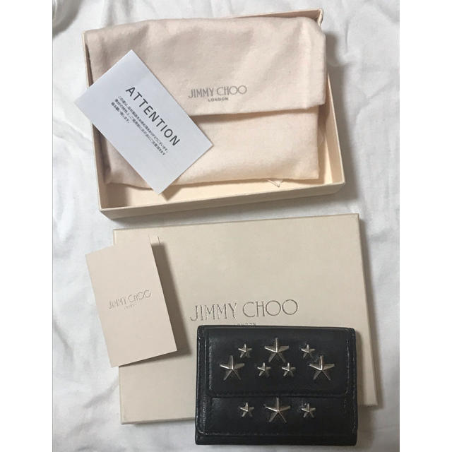 ジミーチュウ　JIMMY CHOO 三つ折り財布　美品