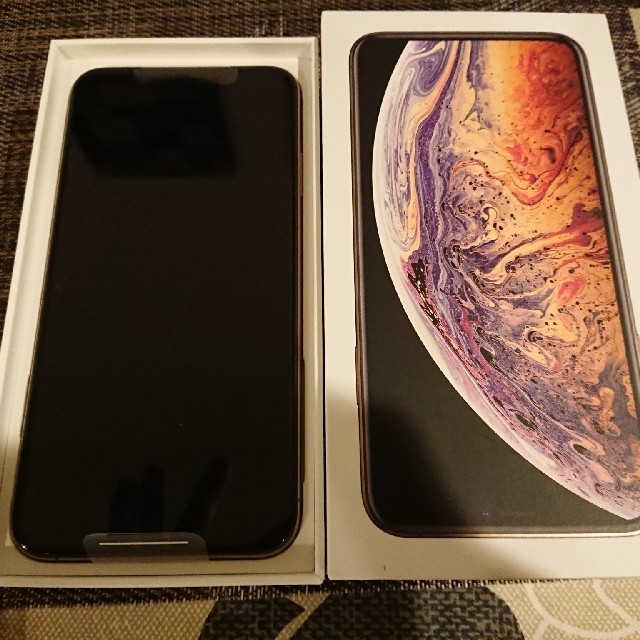 IPHONE XS MAX 256gb ゴールド simフリー 新品未使用