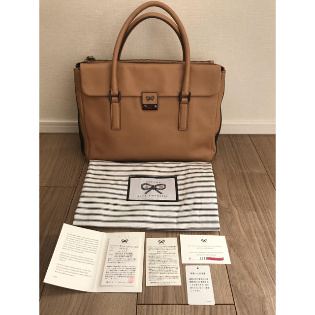 ANYA HINDMARCH アニヤハインドマーチ ハンドバッグ 美品 ほぼ新品