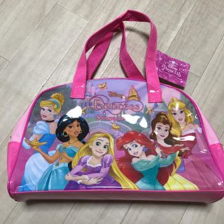 ディズニー(Disney)の【新品】プリンセス　プールバッグ　スイミングバッグ　ボストンバッグ(バッグ/レッスンバッグ)