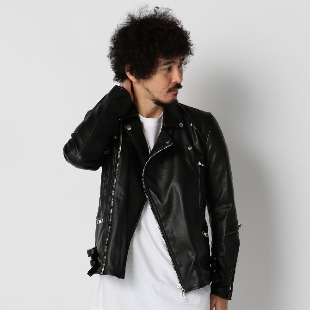 LHP - 【未着用】LHP NeoLeater Double Rider`s Jacketの通販 by stax