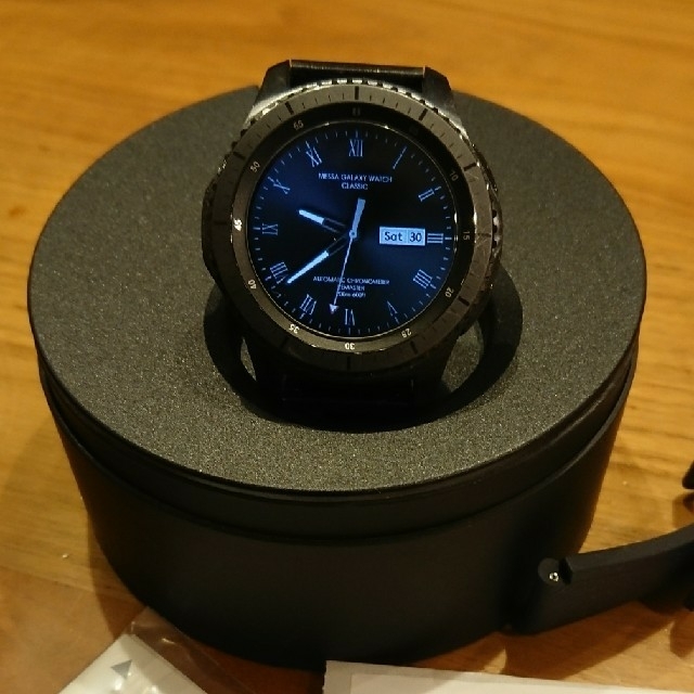 Galaxy(ギャラクシー)のサムスン gear s3 frontier ギャラクシー スマートウォッチ メンズの時計(腕時計(デジタル))の商品写真