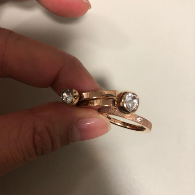 Folli Follie(フォリフォリ)のフォリフォリ　リングセット レディースのアクセサリー(リング(指輪))の商品写真