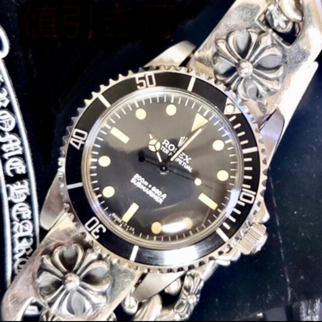 ROLEX - Ref.5513サブマリーナ&シルバー925ブレス 検クロムハーツの通販 by Valjoux shop