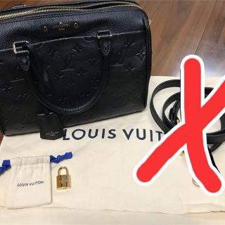 ルイヴィトン(LOUIS VUITTON)のご専用！　バンドリエール25 ショルダー紐無し！(ハンドバッグ)