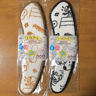 スヌーピー(SNOOPY)のスヌーピー トイレシート ２枚セット × ２ケ(トイレマット)