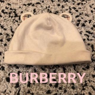 バーバリー(BURBERRY)のhana様専用　BURBERRYくまさんのみみ 帽子42-46cm(帽子)