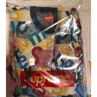 シュプリーム(Supreme)のSupreme Scatter Text Crewneck L(スウェット)