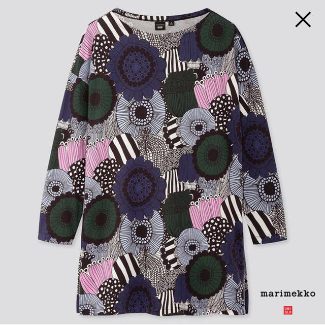 marimekko(マリメッコ)のマリメッコ×ユニクロ レディースのトップス(チュニック)の商品写真