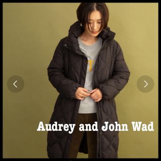 オードリーアンドジョンワッド(audrey and john wad)のAudrey and John Wad キルティングダウンコート(ダウンコート)