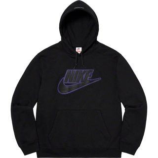 シュプリーム(Supreme)の希少XL Supreme Nike Leather Hooded パーカー(パーカー)