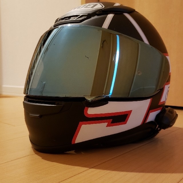 SHOEI Z-7 MARQUEZ BLACKANT b-comsb4xlite-